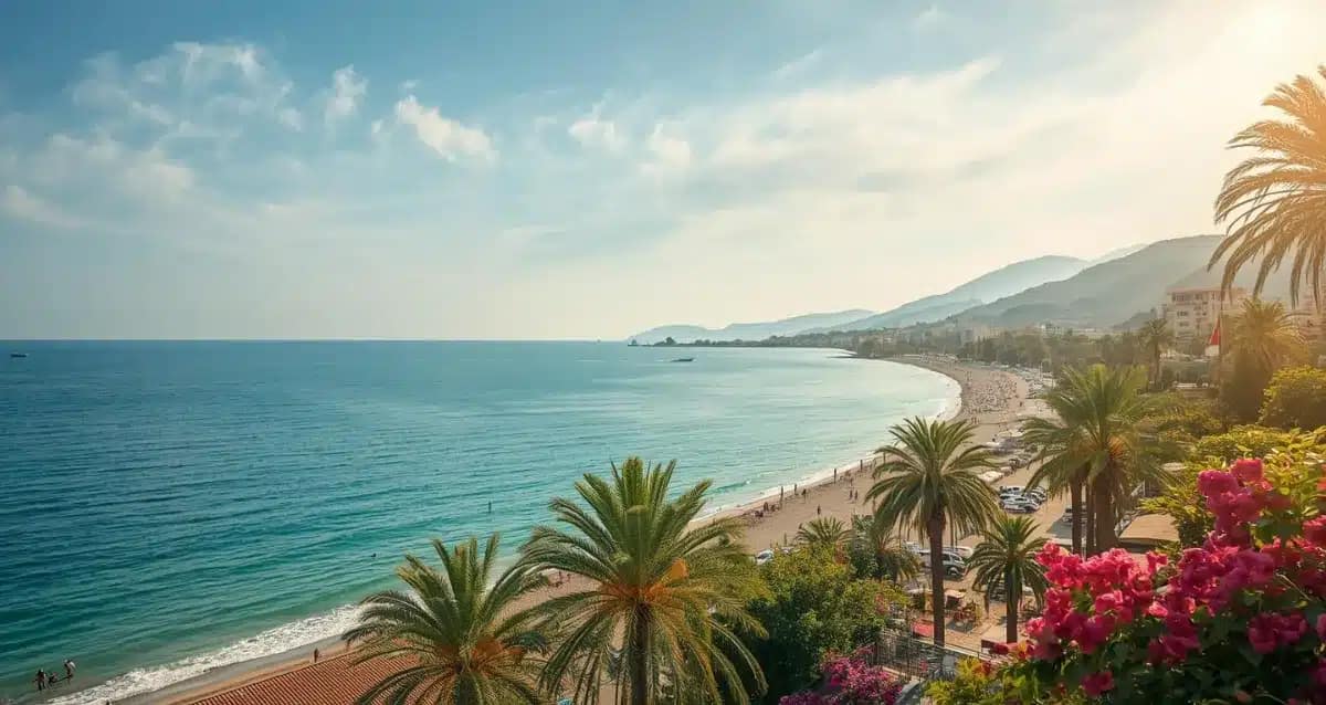 Türkei Wetter im März an der türkischen Riviera mit milden Temperaturen und sonnigem Frühlingswetter in Antalya