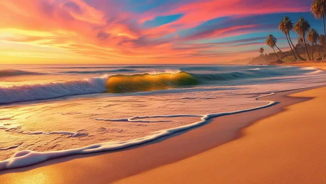 Kalifornien strand Wo ist es im Oktober warm