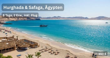 Hurghada & Safaga 8 Tage inkl. Flug Hurghada Safaga Ăgypten All Inclusive Strandurlaub
