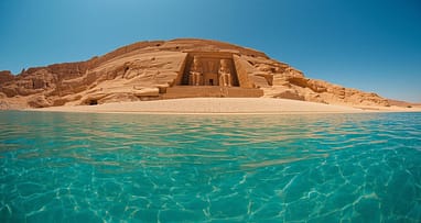 Abu Simbel am Nassersee – UNESCO Welterbe Ägypten Abu Simbel Tempel am Nassersee als UNESCO Ägypten Sehenswürdigkeit