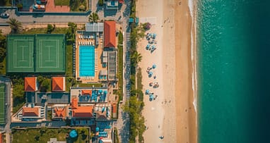 Albena Bulgarien All Inclusive Strand mit Liegen