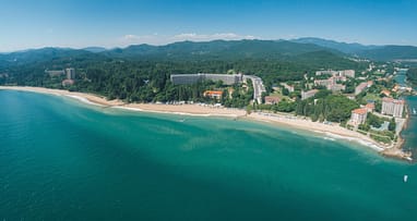 Albena Bulgarien Küstenpanorama Schwarzes Meer