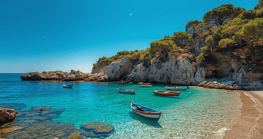 Mallorca Cala mit türkisfarbenem Wasser – Spanien Strandurlaub 2026