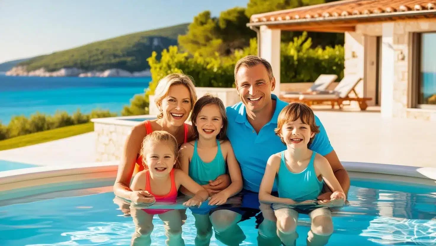 Ferienhaus Kroatien mit Pool