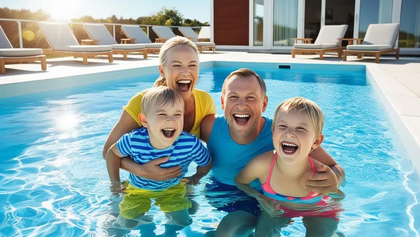 Ferienhaus Dänemark mit Pool