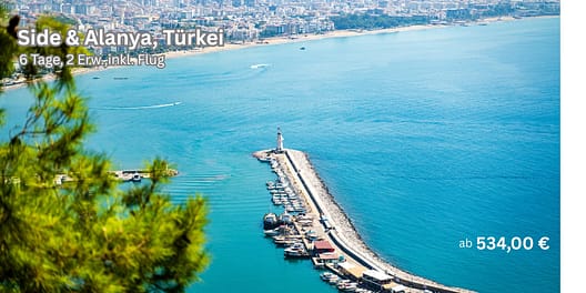 Side & Alanya, TĂĽrkei Side & Alanya, TĂĽrkei